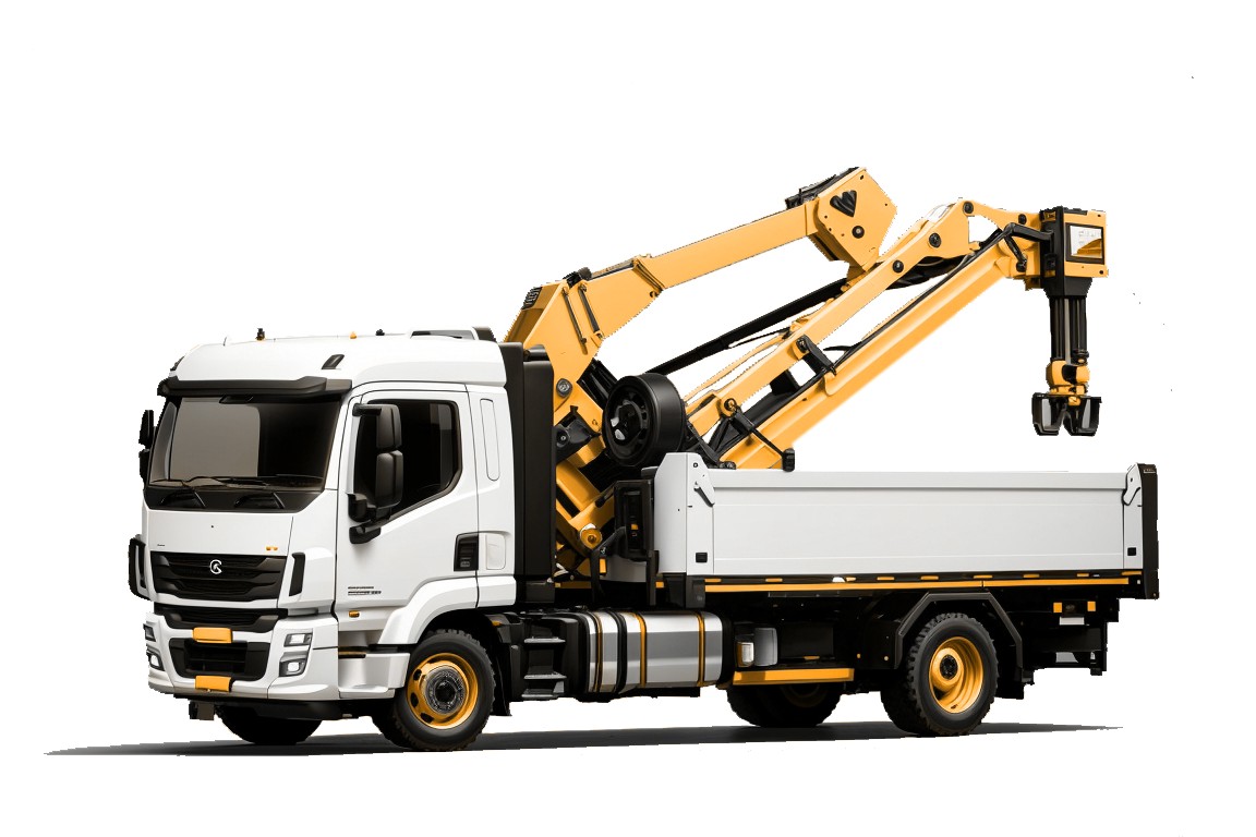 Doprava autem s hydraulickou rukou